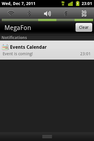 Events Calendar