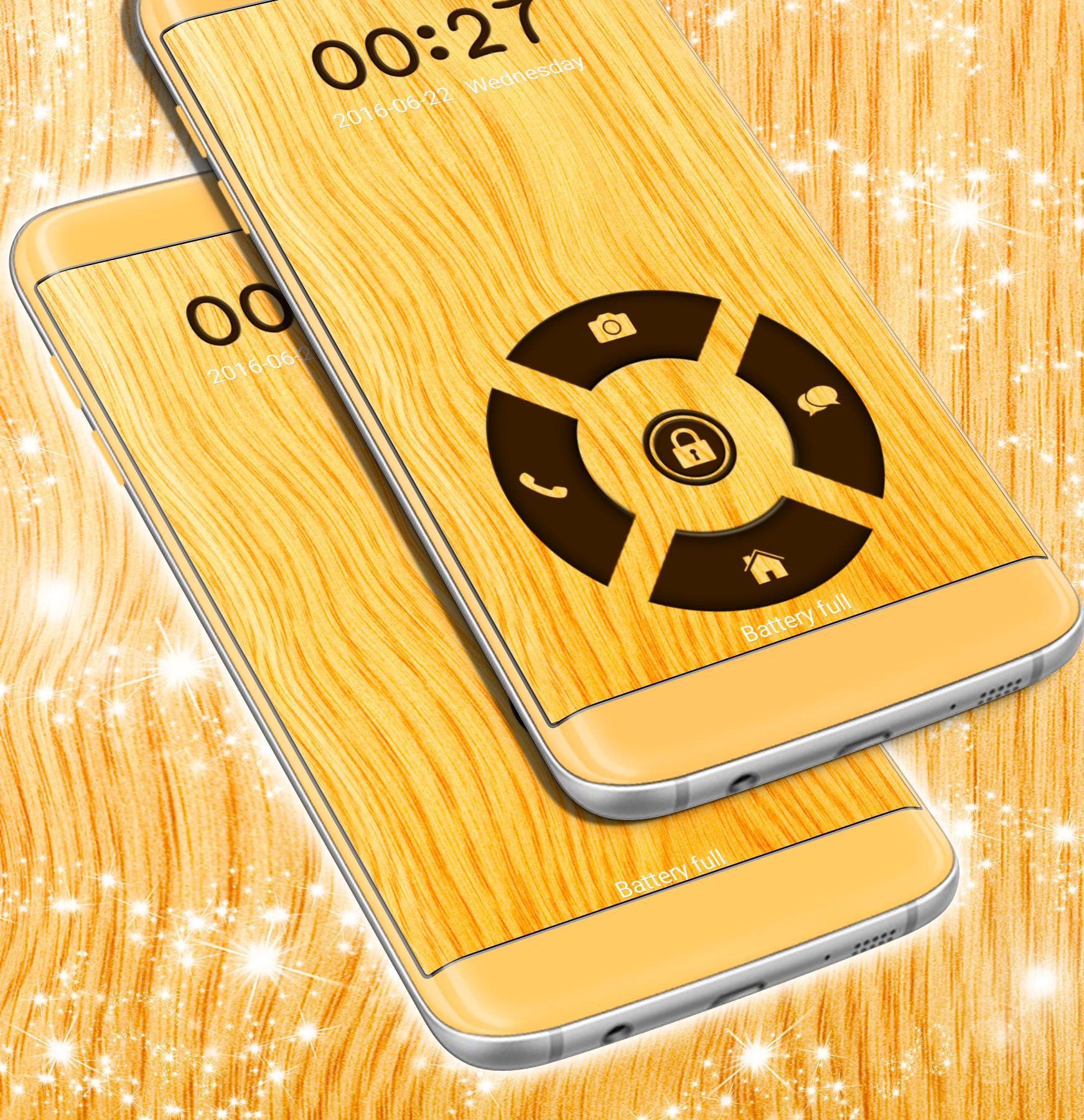 Wood Locker Theme For Galaxy S4