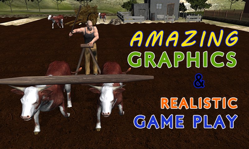 Bull Cart Farming Simulator