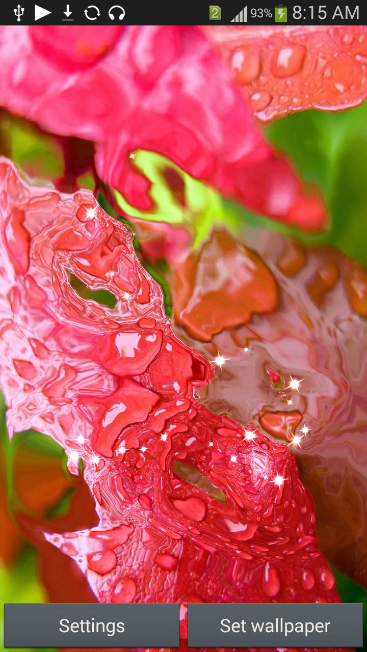 S6 Rain Drop HD LiveWallpaper