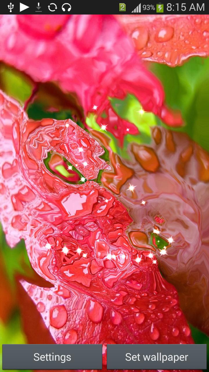 S6 Rain Drop HD LiveWallpaper