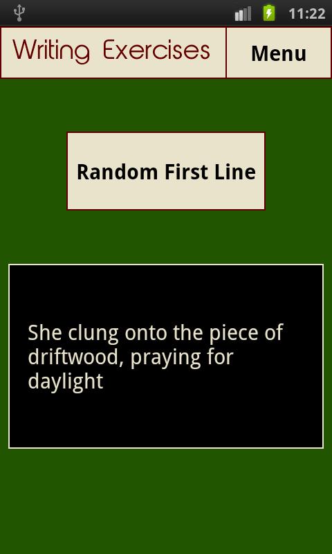 Writing Exercises and Prompts