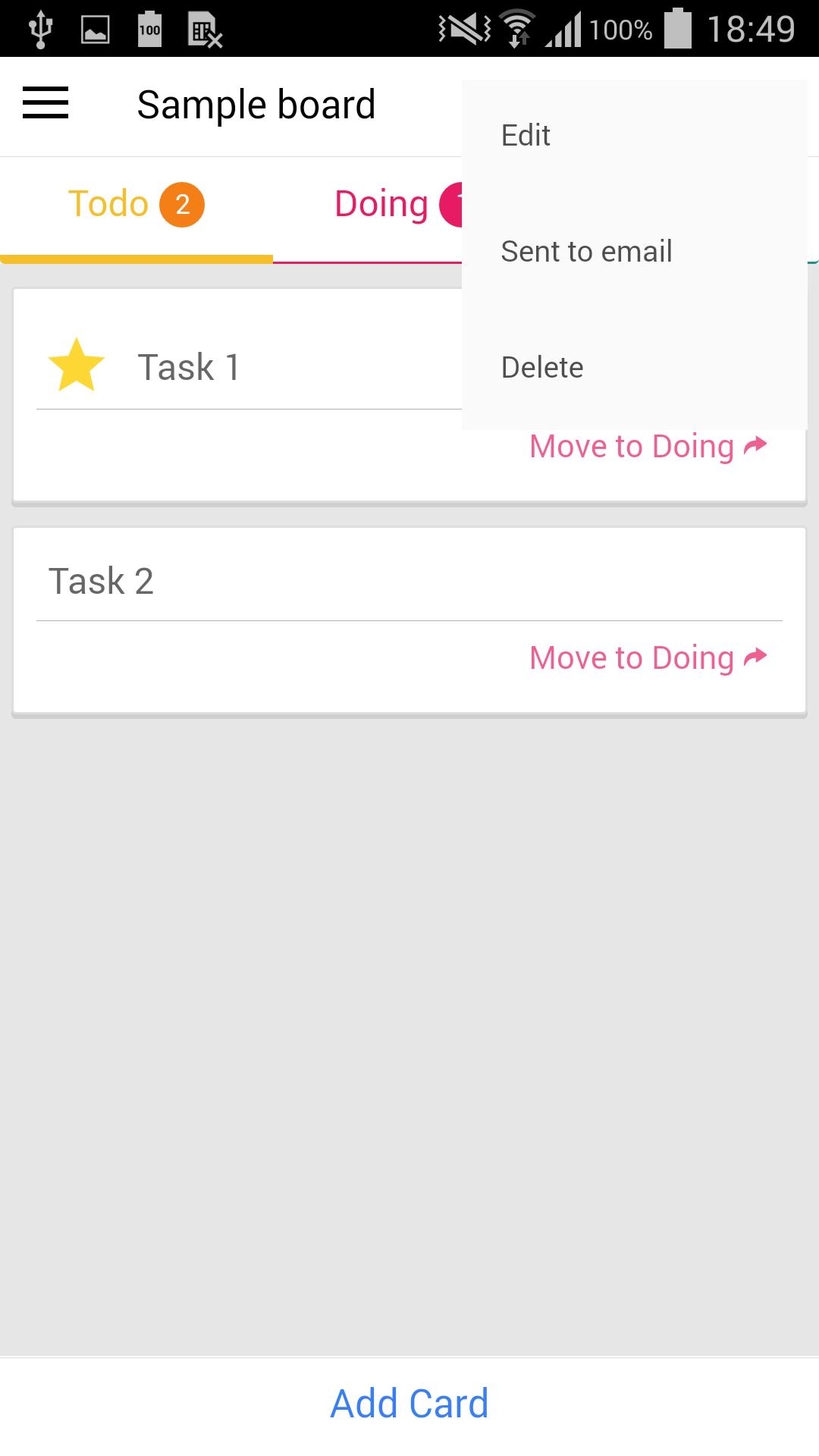 Kanban Task List