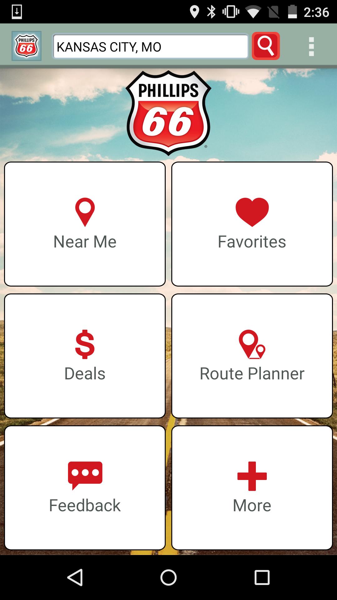Phillips 66 Gas Station Finder