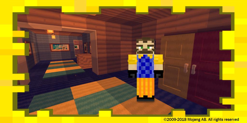 Who are you mr. NeighBor?! Map for MCPE!