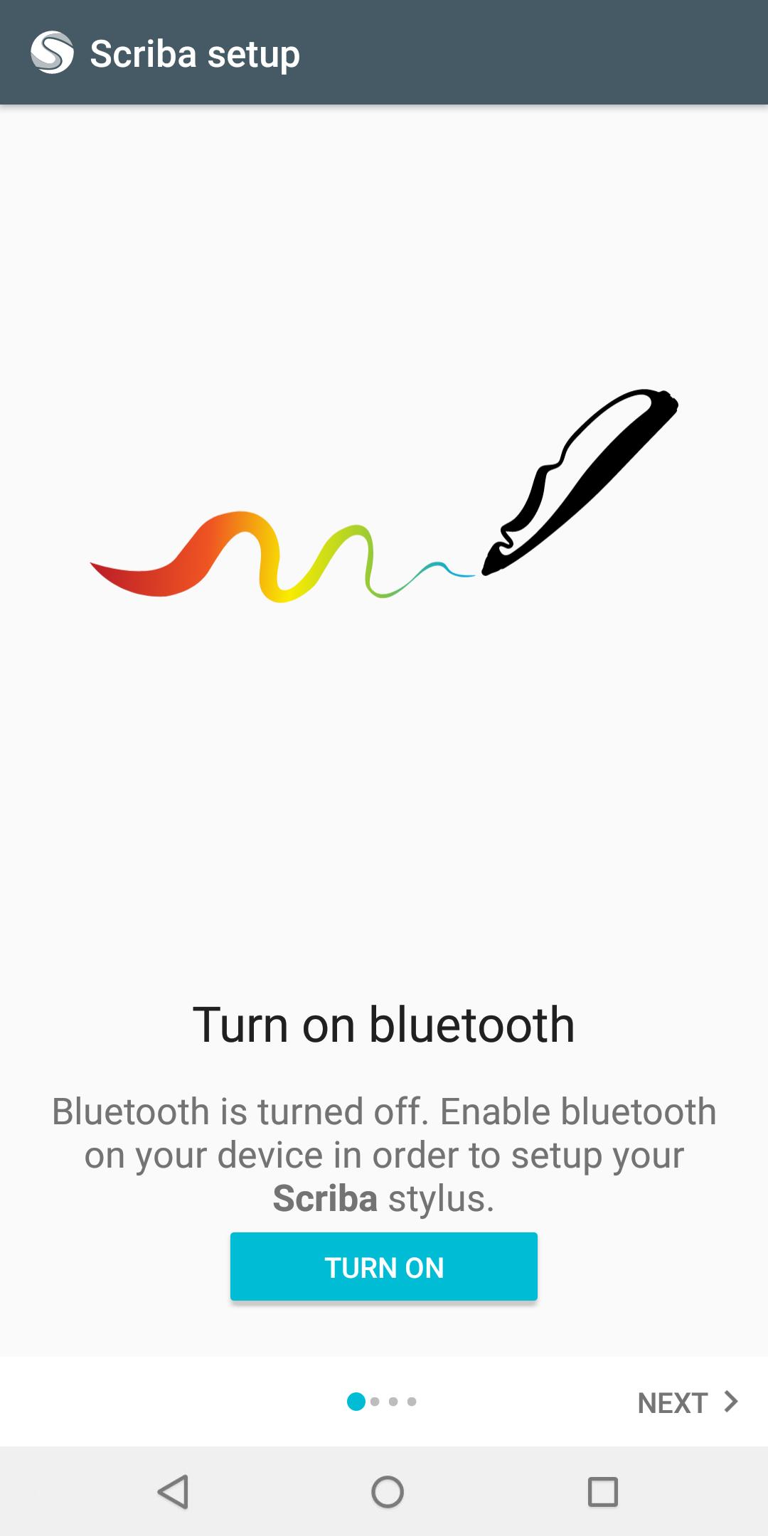 Scriba stylus driver for ArtFlow