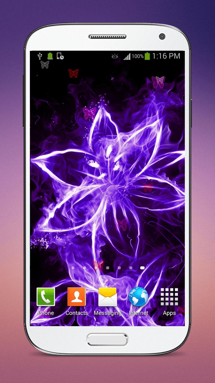 Neon Light Live Wallpaper HD