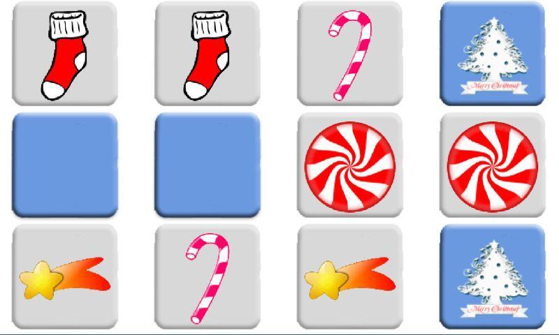 "Christmas Memory" - Christmas Matching Game