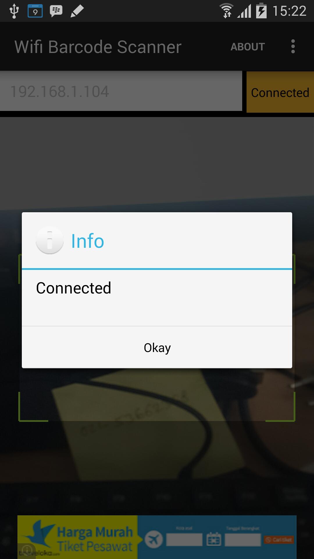 WiFi Barcode Scanner
