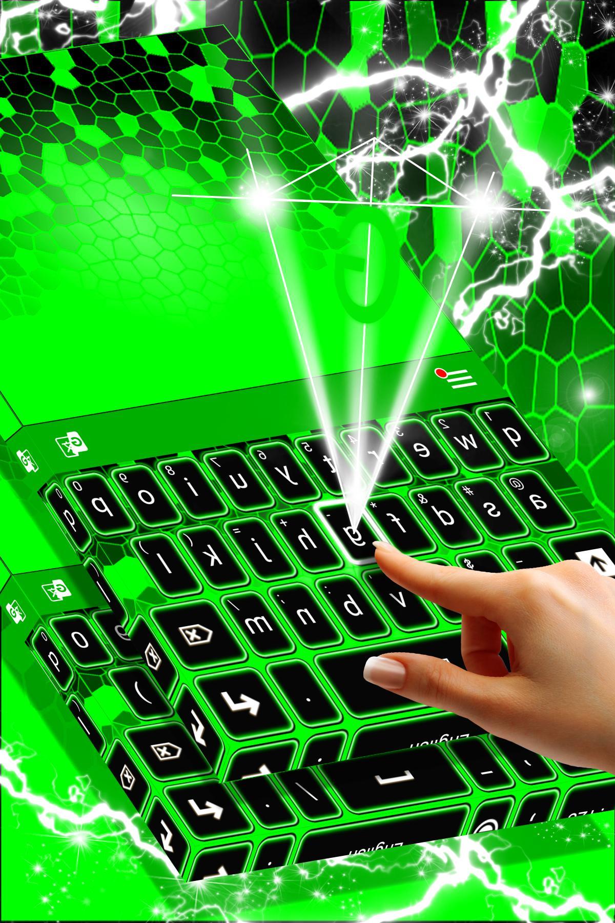 Keyboard Skin Colors Neon