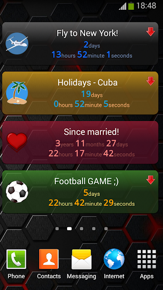 Countdown Chronometer & Widget