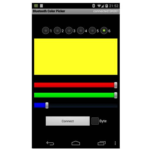 Bluetooth Color Picker