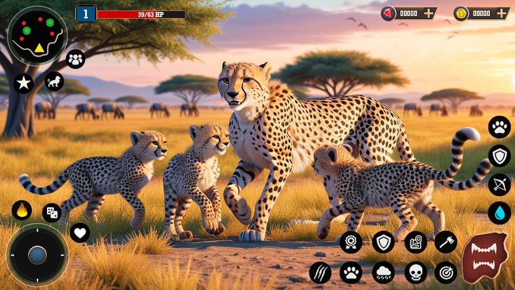 Wild Cheetah Simulator Games