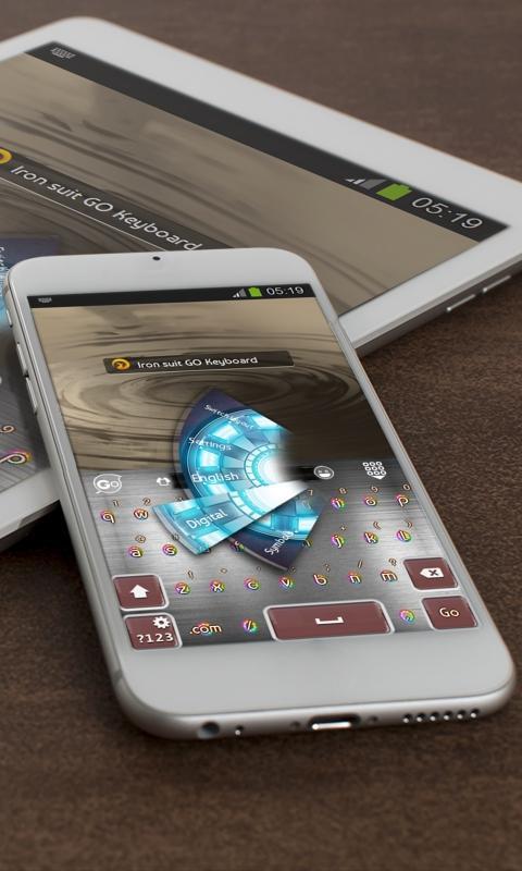Iron suit GO Keyboard