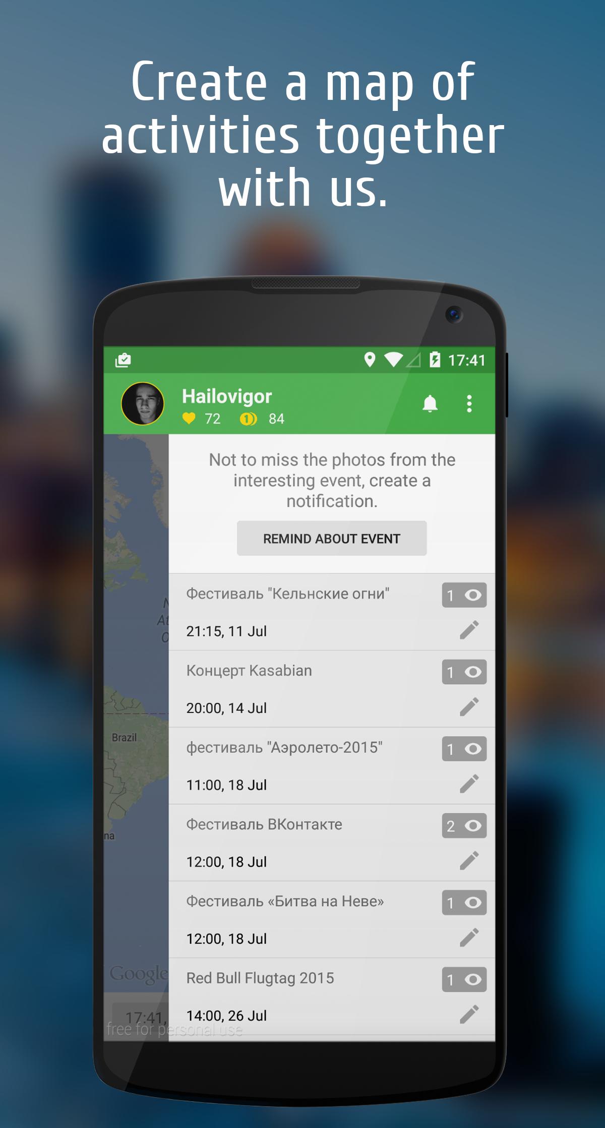 Map for Instagram - Instmap