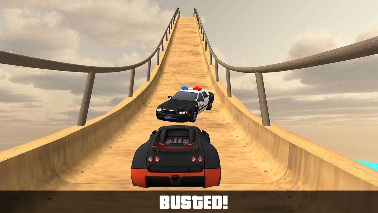 US Police VS Gt Car Stunts GT Stunts Racing 3