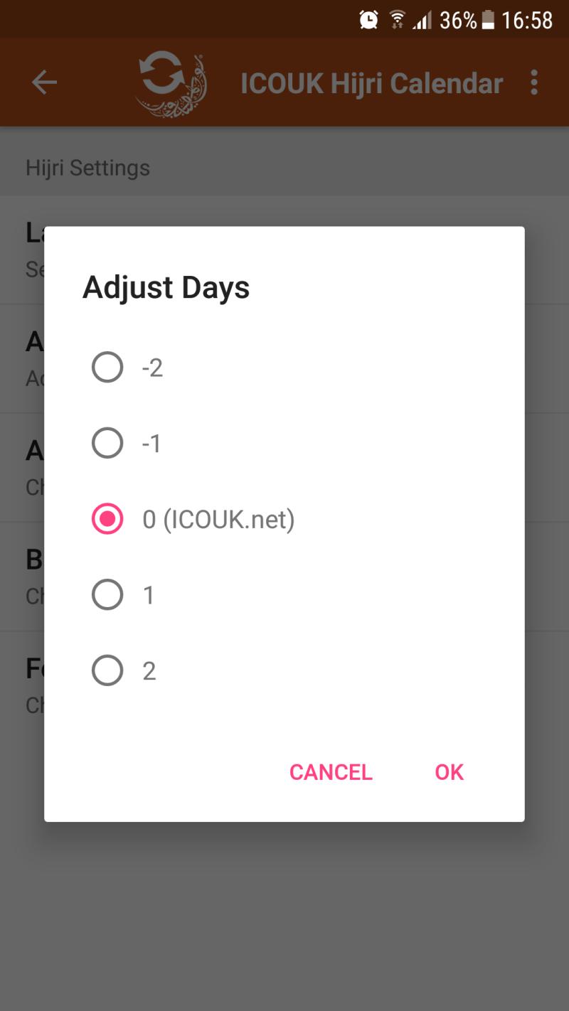 ICOUK Hijri Calendar Widgets