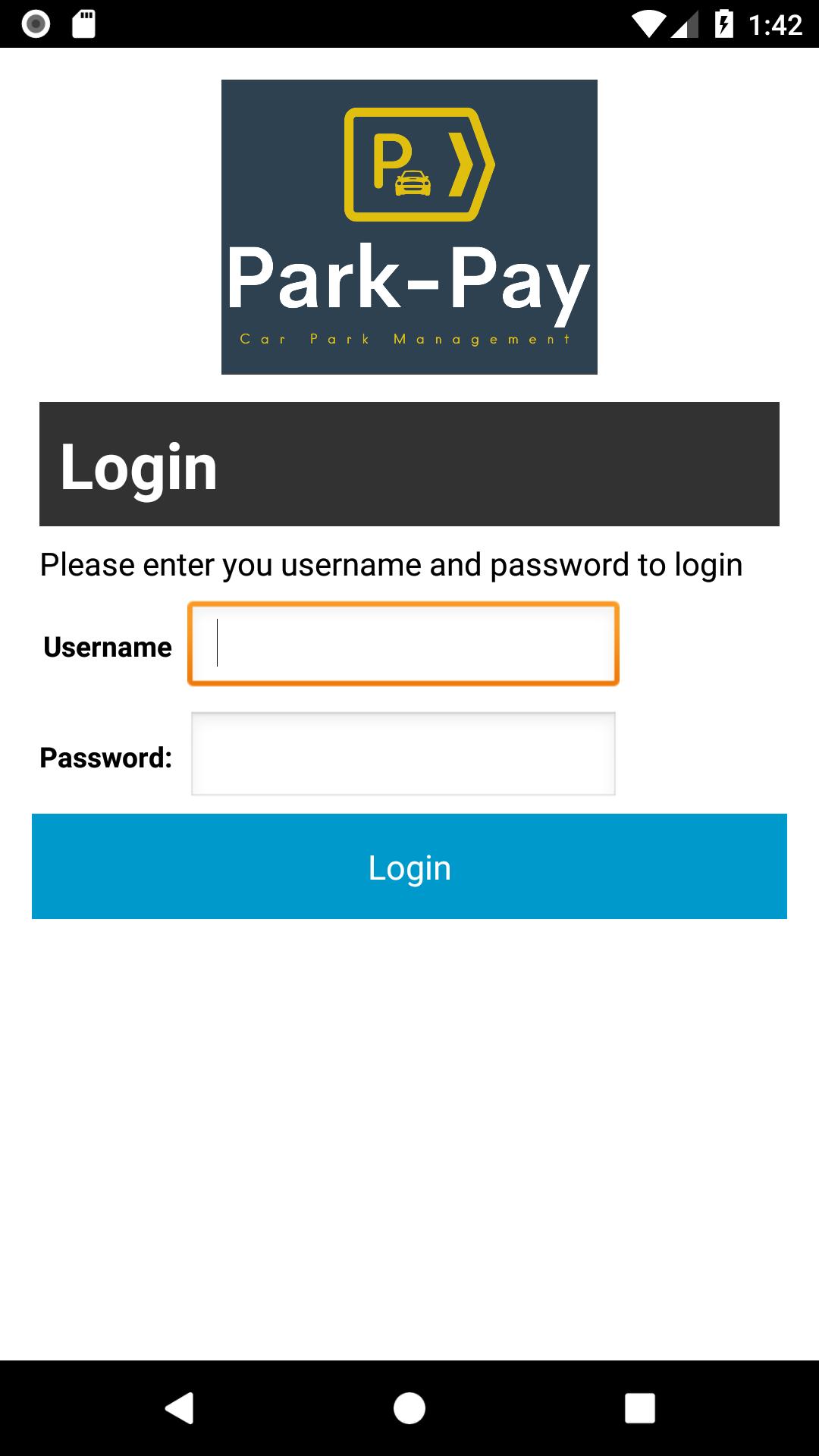 ParkPay - Car Park Management