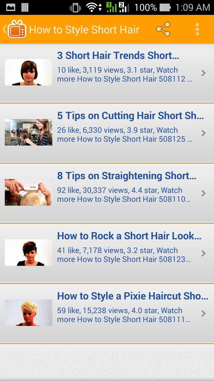 How to Style Short Hair