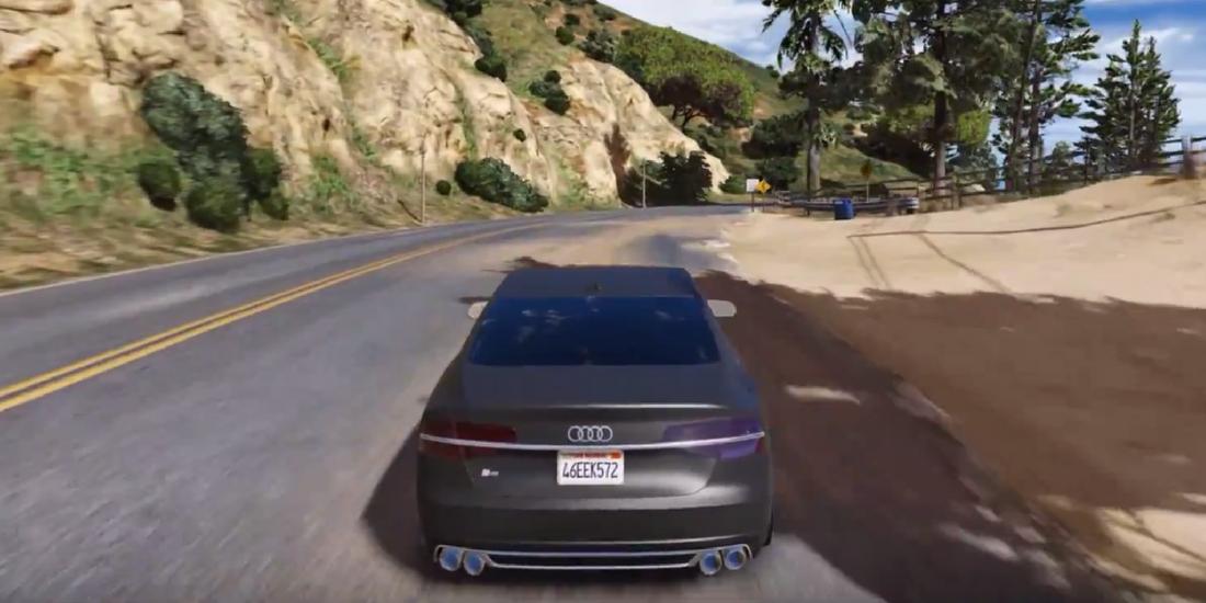 S8 Driving Audi Simulator