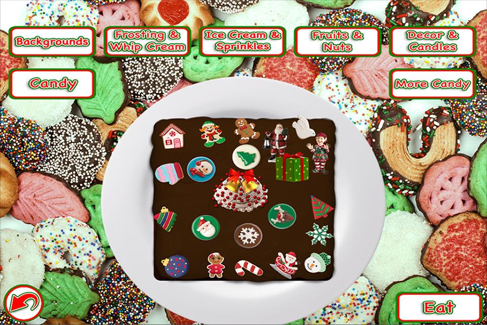 Christmas Cake Maker Bake & Make Food Cooking Game