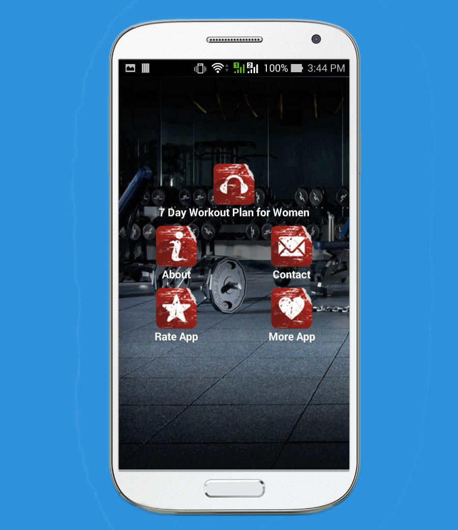 7 Day Workout Plan for Women