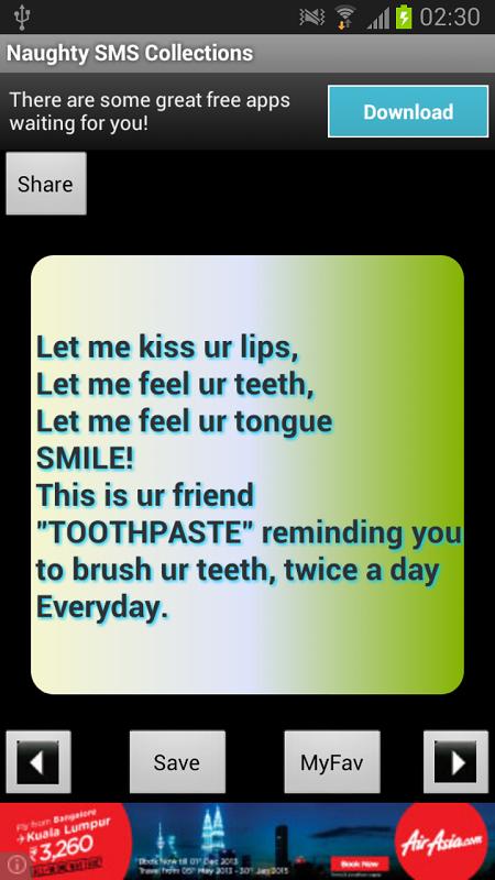 Naughty SMS Collections