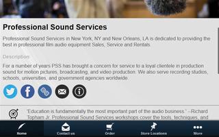 Professional Sound Services