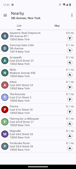 Restaurant Locator Anywhere