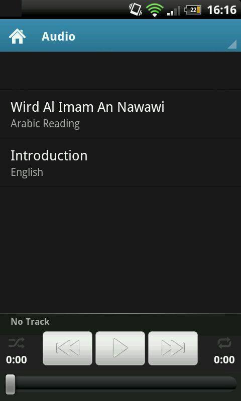 Wird Al Imam An Nawawi