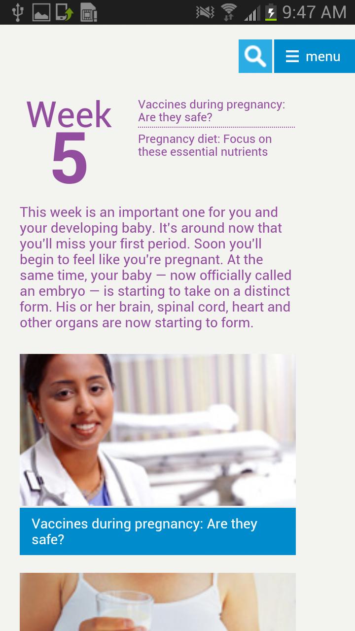 Mayo Clinic on Pregnancy