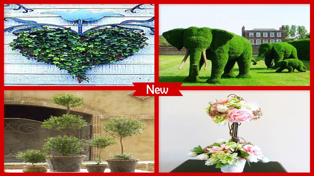 Creative Beautiful Sweetheart Topiary