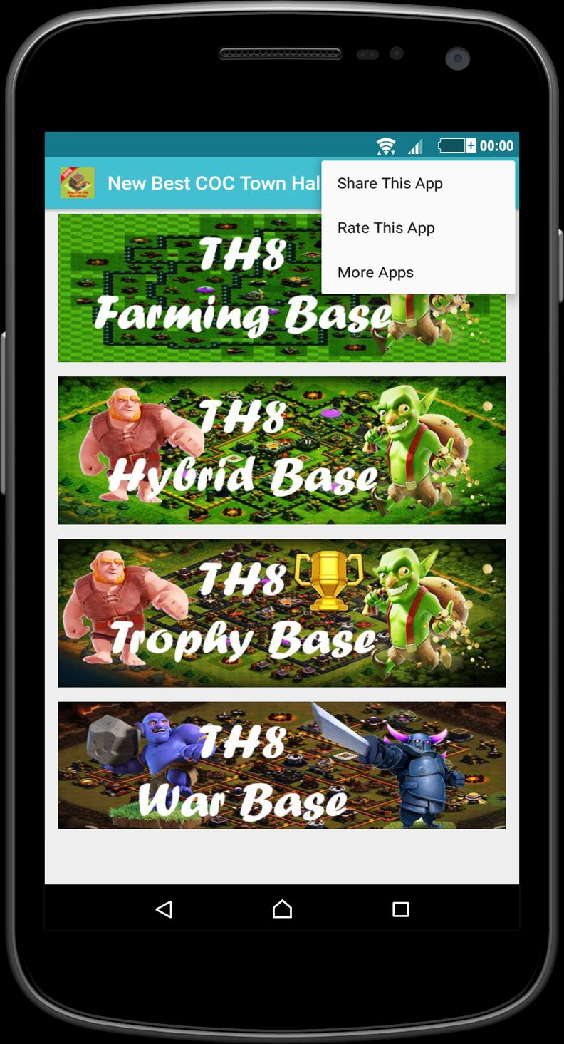 New Best COC Town Hall 8 Base Map