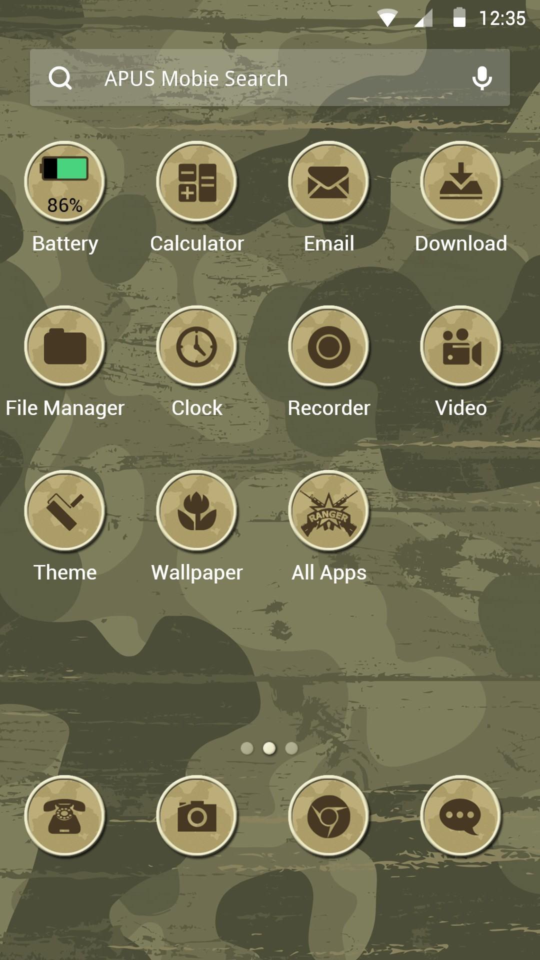 Ranger theme for APUS