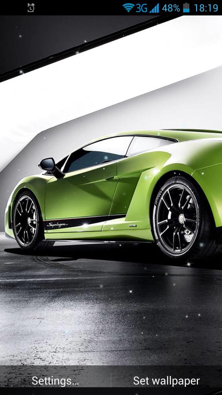 Fast Cars Live Wallpaper