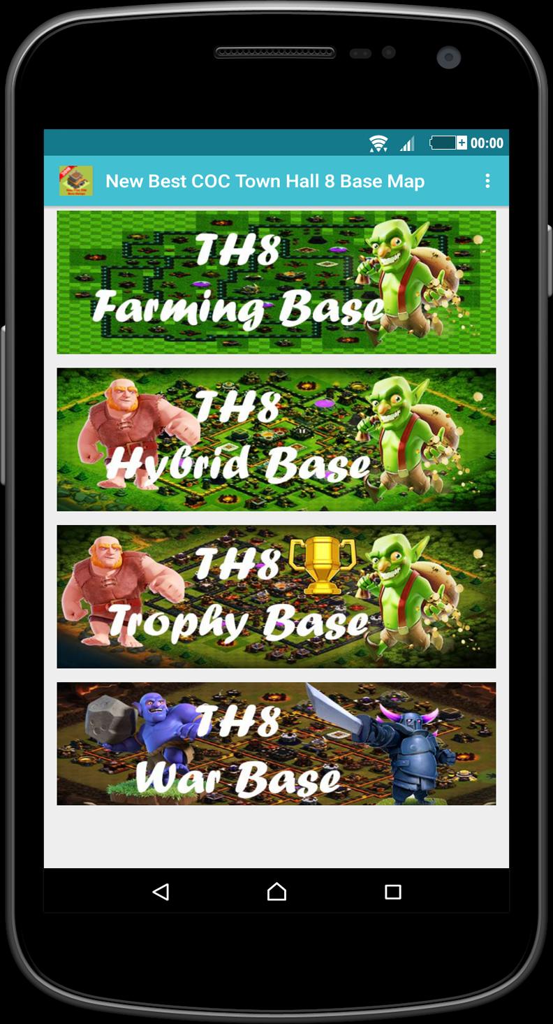 New Best COC Town Hall 8 Base Map