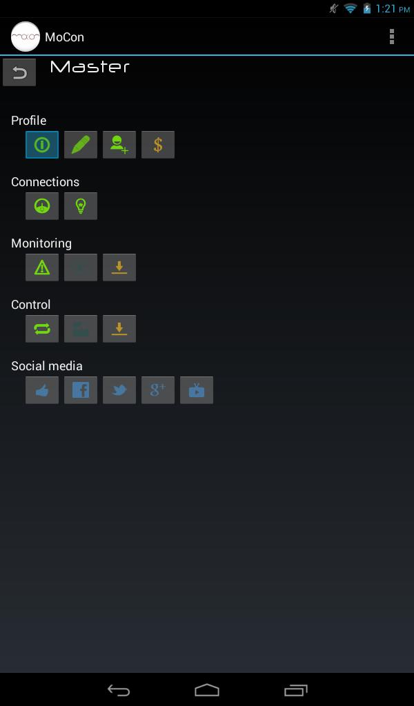 MoCon - automation php mysql