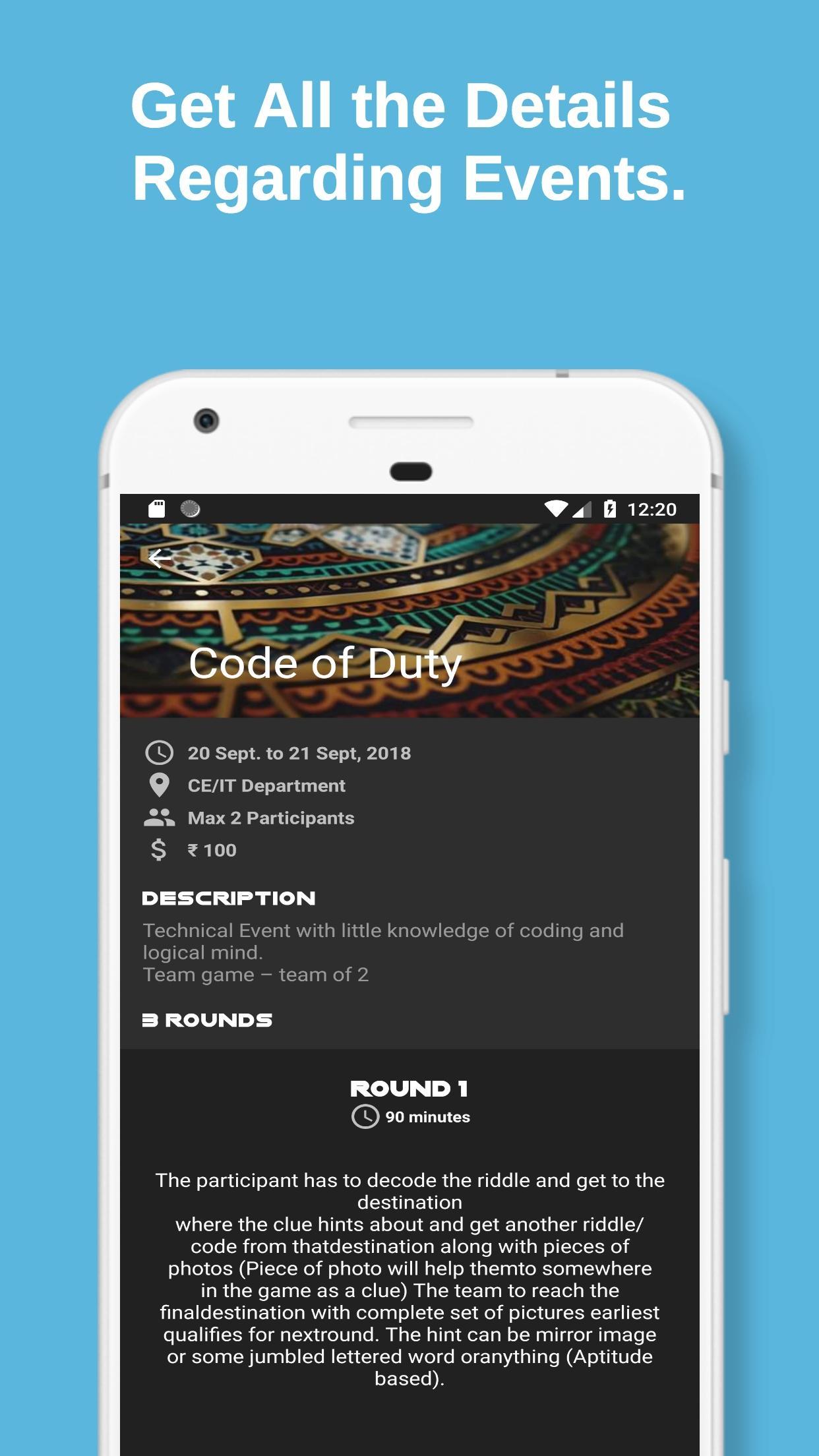 CHARUSAT Cognizance 2k18