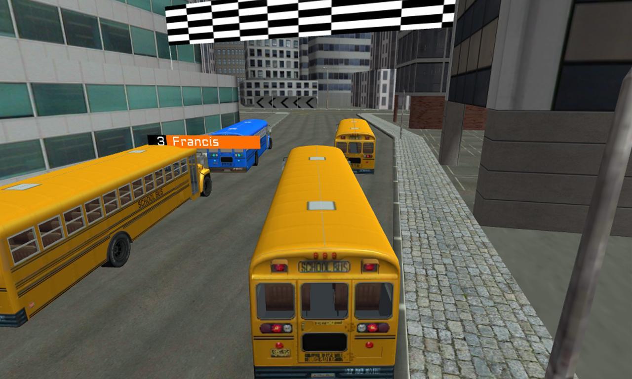 School Bus City Racing