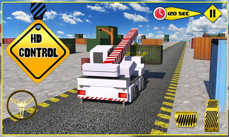Crane Simulator Cargo Truck