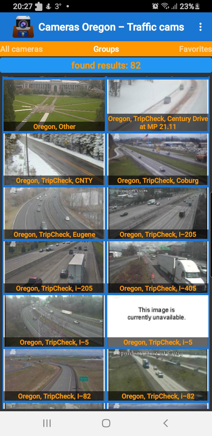 Cameras Oregon - Traffic cams