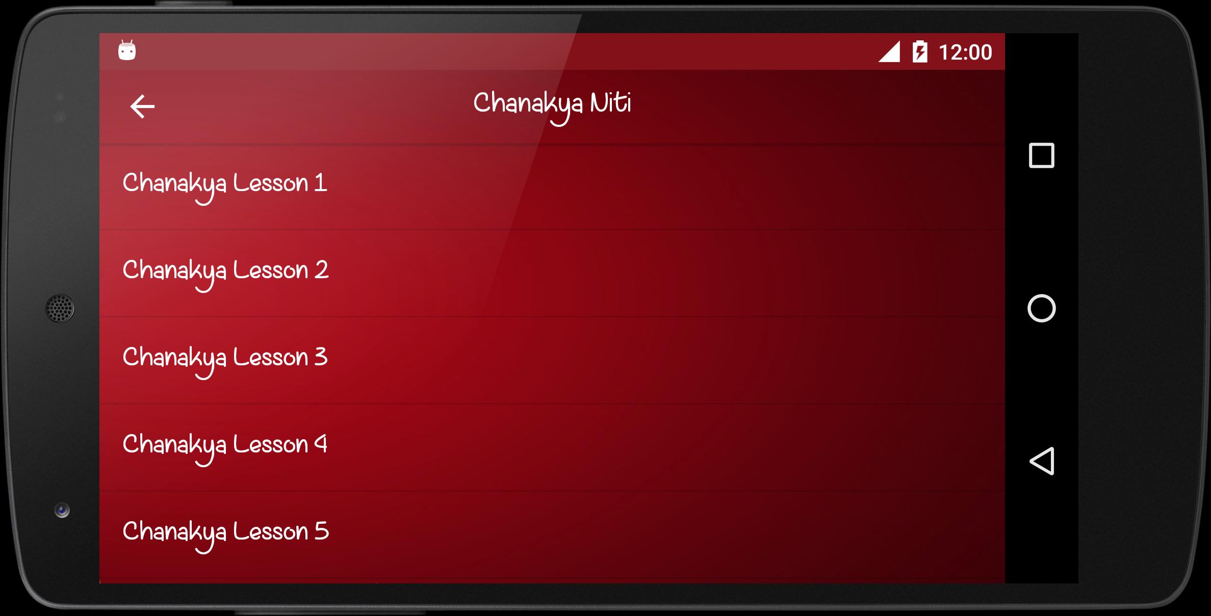 Chanakya Niti In English