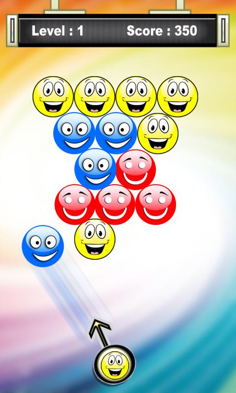 Smiley Bubble Shooter