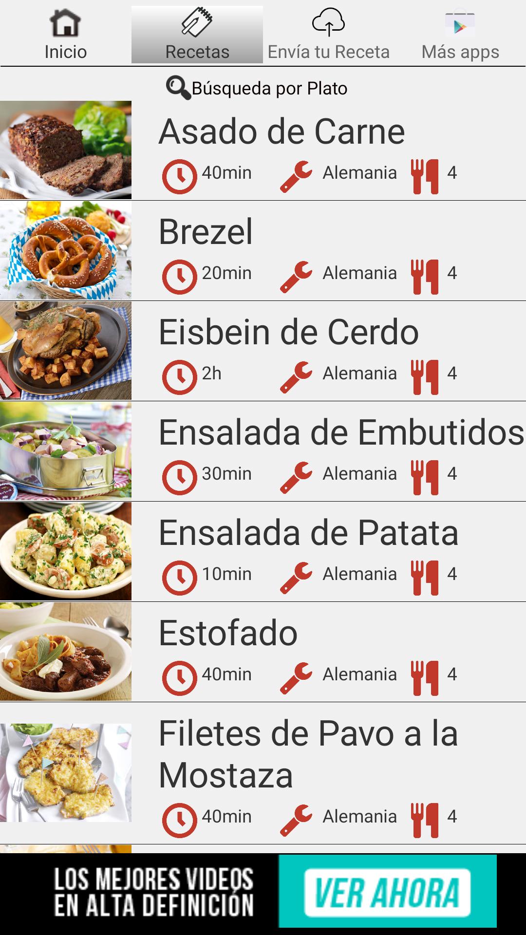 Recetas del Mundo