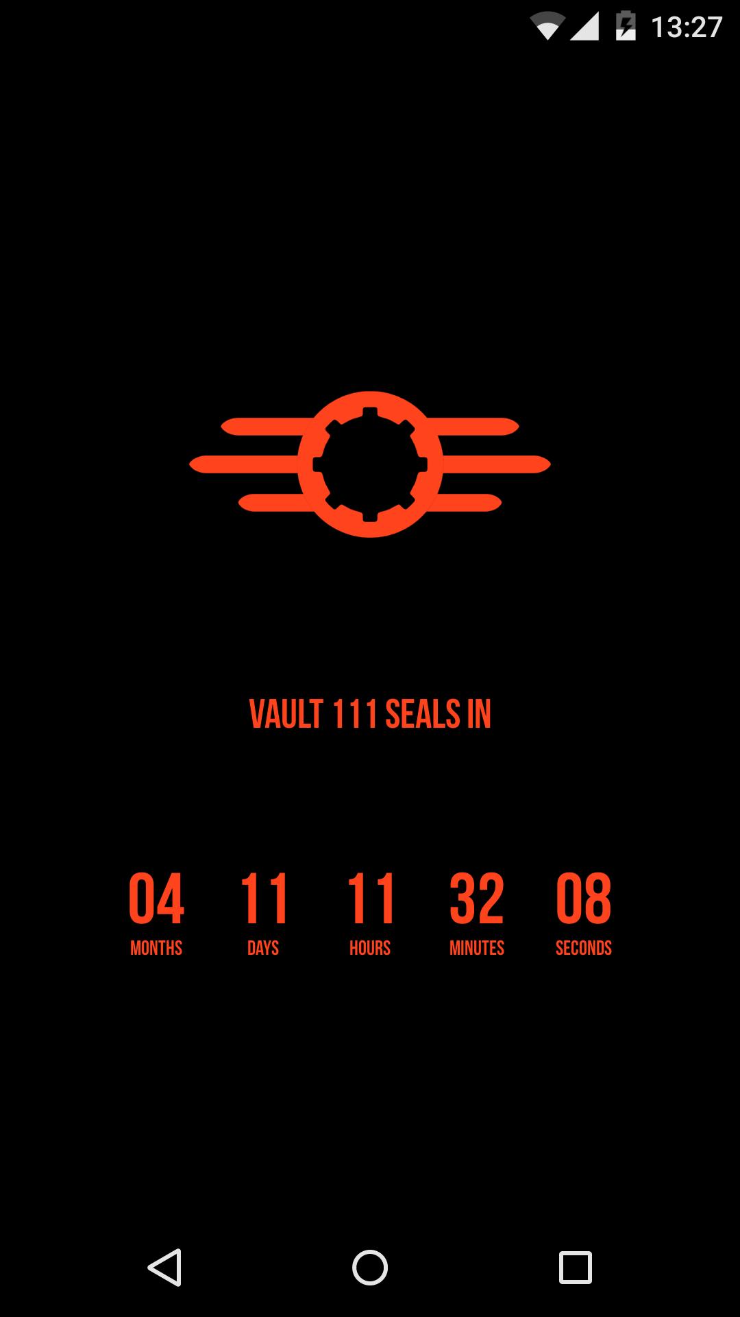 Countdown Wallpaper Fallout 4