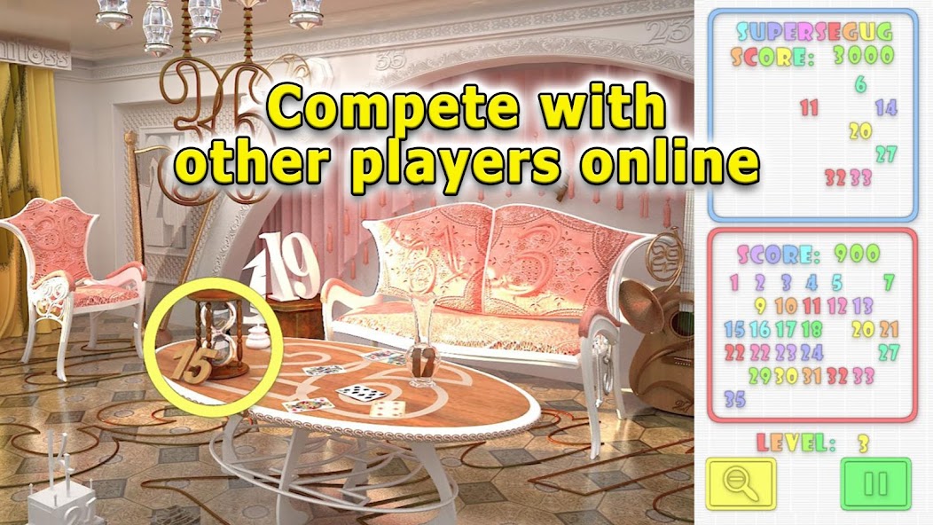 Mystery Numbers: Hidden Object