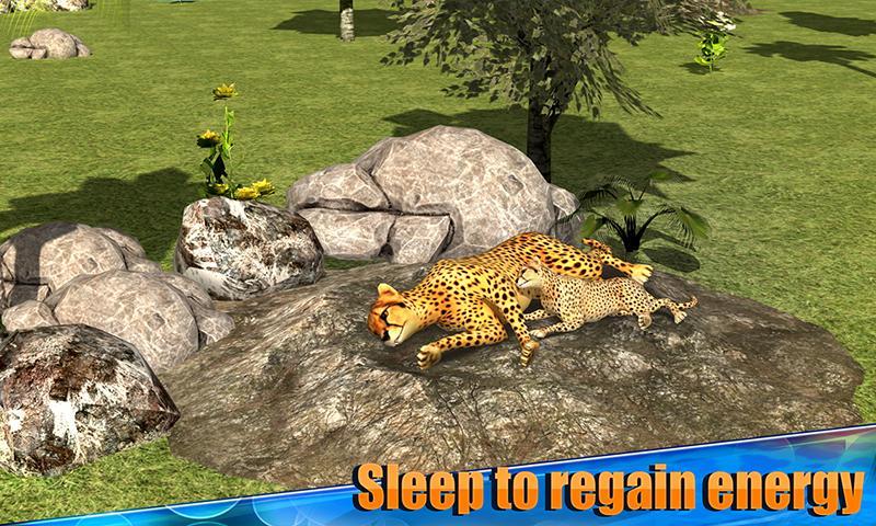 Angry Cheetah Simulator 3D