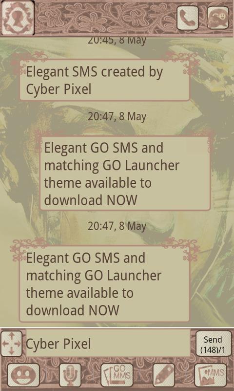 Elegant GO SMS