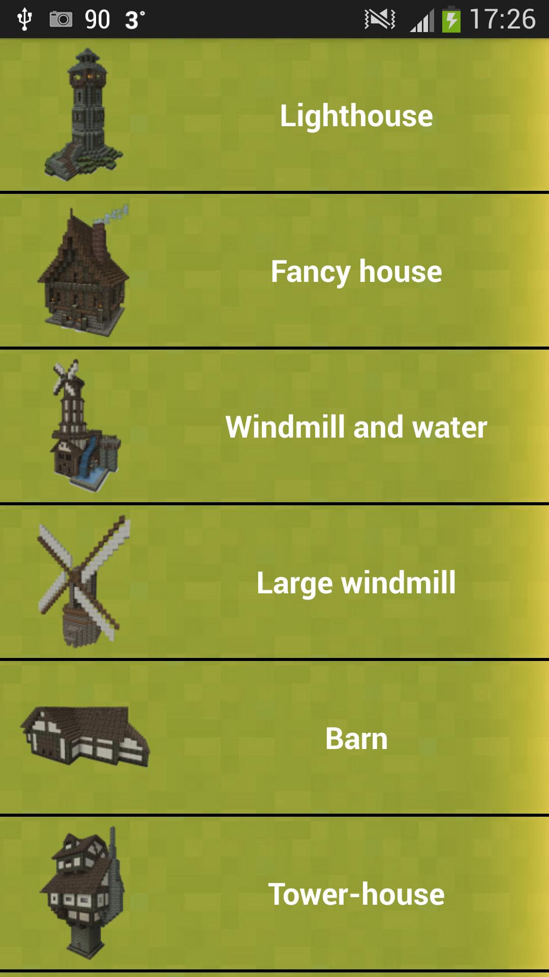 Medieval Buildings Blueprints