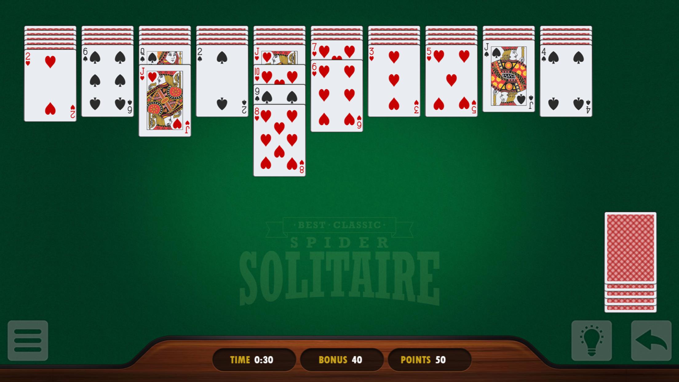 Spider Solitaire [BEST CLASSIC]